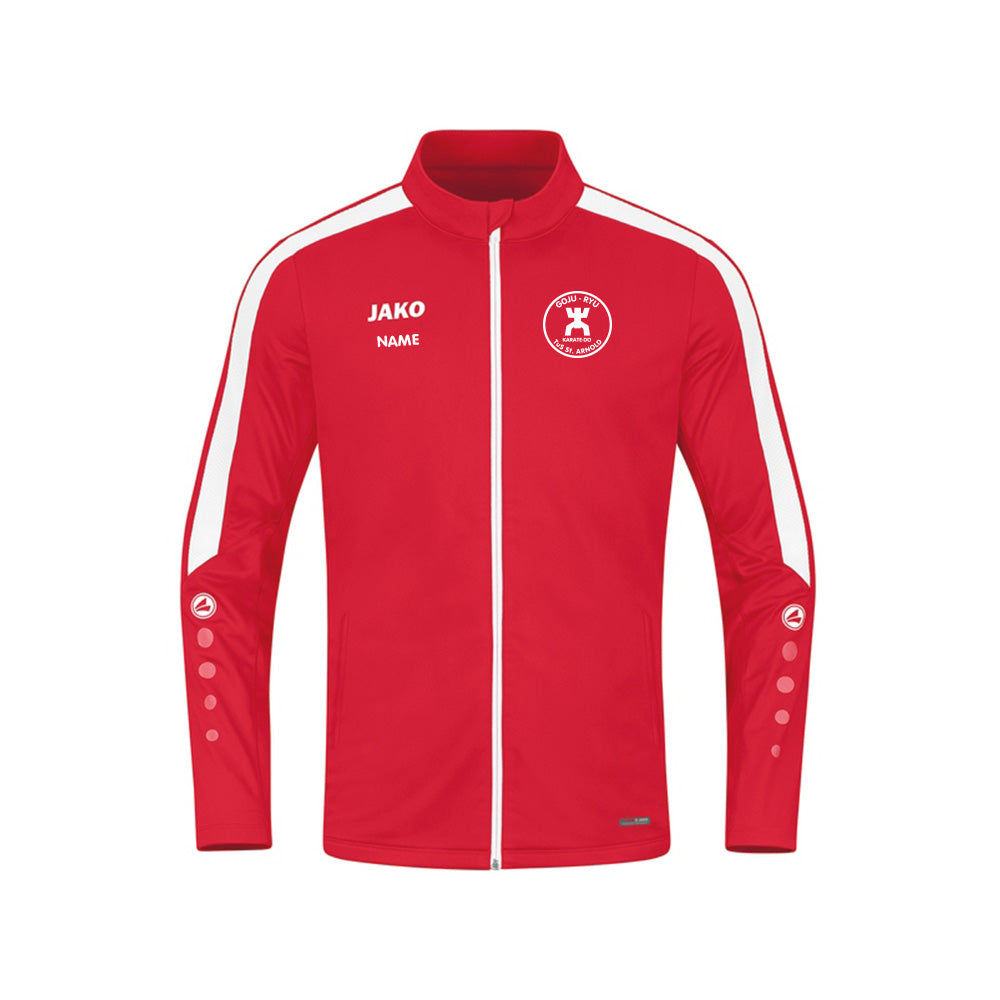 Trainingsjacke ohne Kaputze