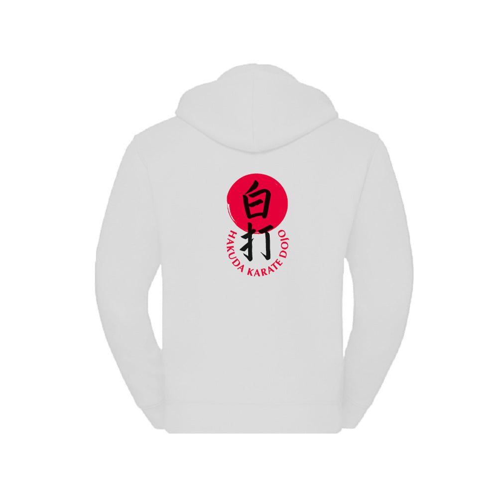 Zip Hoodie Weiß