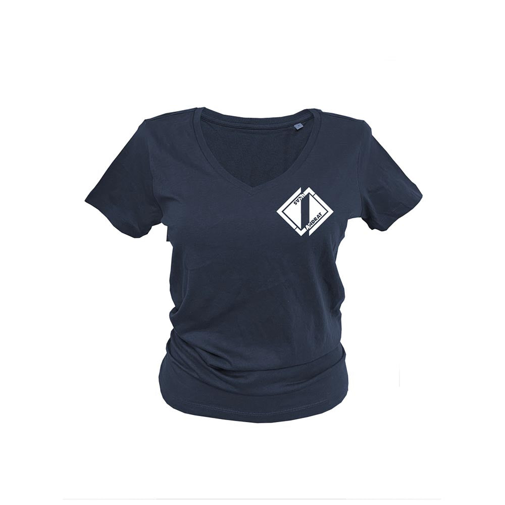 T-Shirt V-Ausschnitt Damen