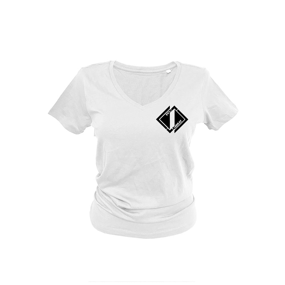 T-Shirt V-Ausschnitt Damen